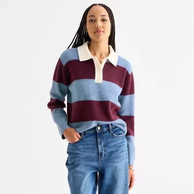 a.n.a Womens Long Sleeve Pullover Sweater