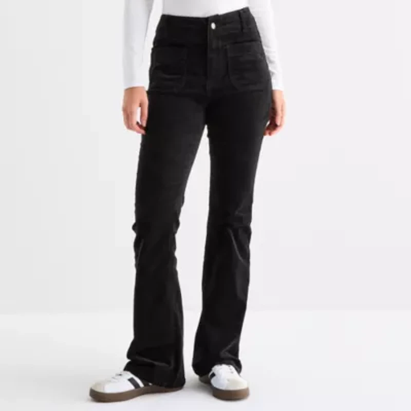 a.n.a Womens Highest Rise Flare Corduroy Pant