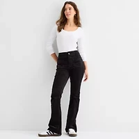 a.n.a Womens Highest Rise Flare Corduroy Pant