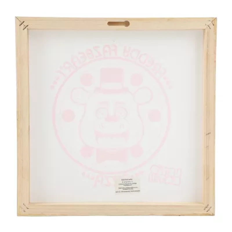 Fazbear Pizza Box Wooden Framed Wall Art Wall Frame