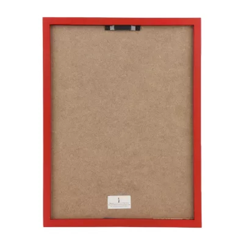 The Cat In The Hat Framed Book Cover Replica Red Wooden Frame Wall Art Wall Frame