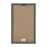 Uss Enterprise Owner'S Manual Replica Gray Wooden Frame Wall Art Wall Frame
