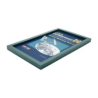 Uss Enterprise Owner'S Manual Replica Gray Wooden Frame Wall Art Wall Frame
