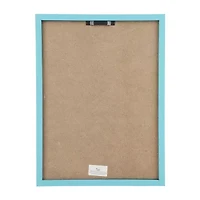 Oh The Places You'Ll Go Framed Book Cover Replica Turquoise Wooden Frame Wall Art Wall Frame