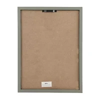 Abc Framed Book Cover Replica Gray Wooden Frame Wall Art Wall Frame