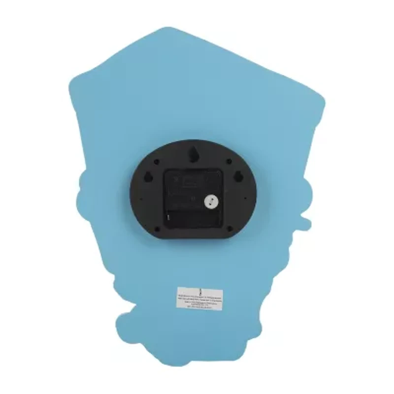 Analog Mdf Wall-Hanging Cat In The Hat House Shaped Wall Clock