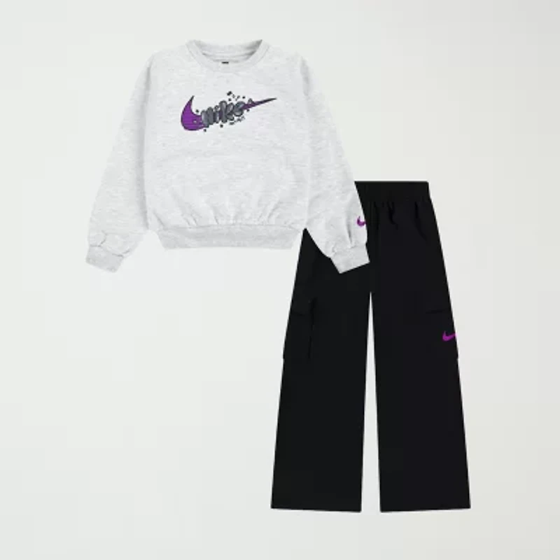 Nike Little Girls 2-pc. Pant Set