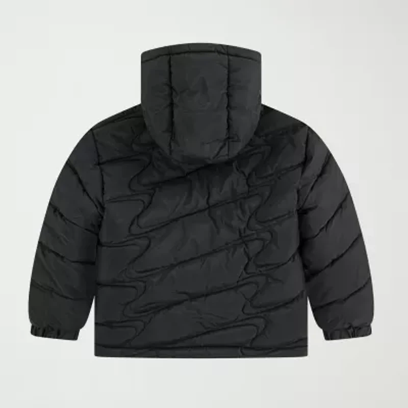 Nike Little Boys Hooded Heavyweight Quilted Jacket
