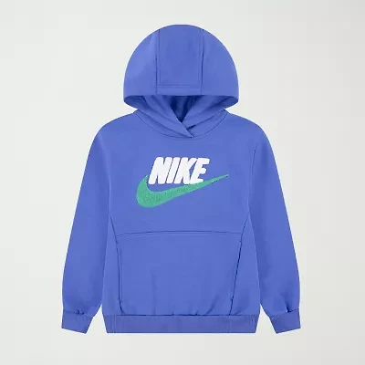 Nike Little Boys Long Sleeve Fleece Active Hoodie