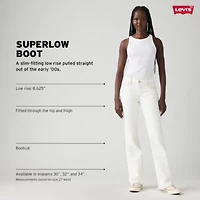 Levi's® Superlow Womens Low Rise Bootcut Jean