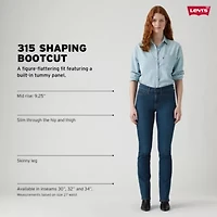 Levi's® Shaping Womens Mid Rise 315™ Bootcut Jean