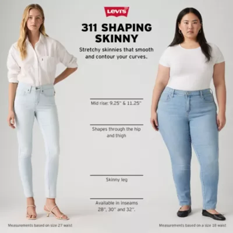 Levi's® Womens Mid Rise 311™ Shaping Skinny Jean