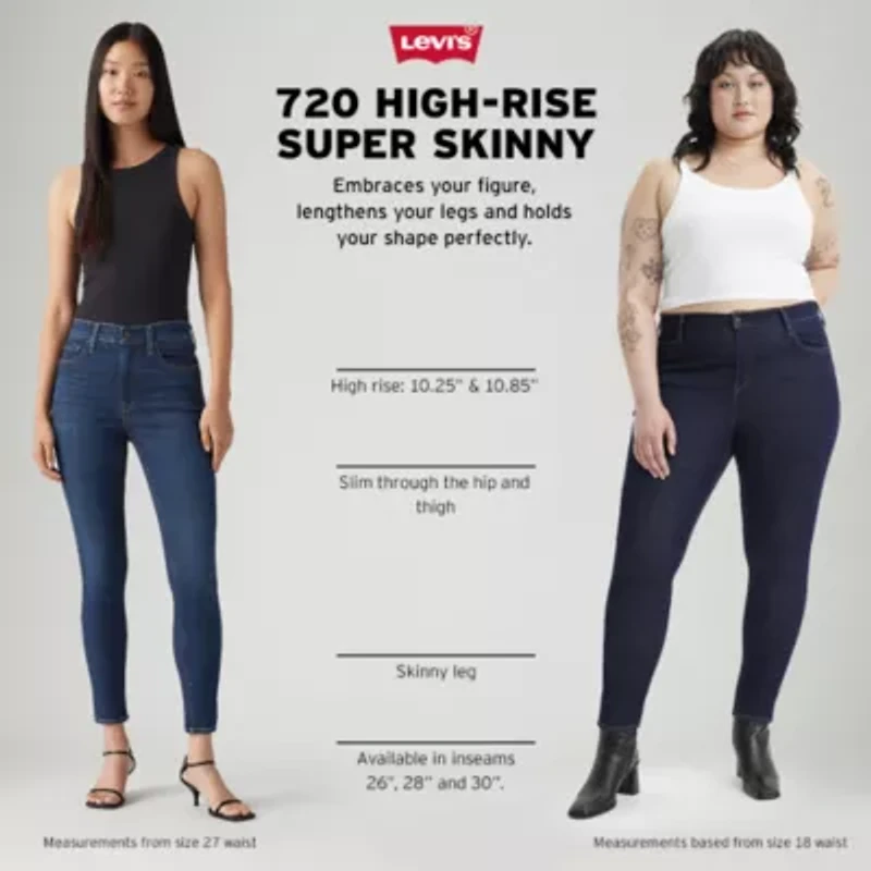 Levi's® Womens 720™ High Rise Super Skinny Jean
