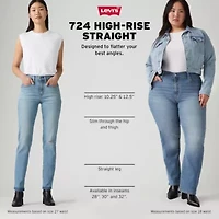 Levi's® Womens 724™ High Rise Straight Jeans