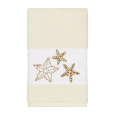 Linum Home Textiles Lydia Embellished Hand Towel