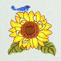 Linum Home Textiles Girasol 2-pc. Embellished Fingertip Towel