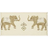 Linum Home Textiles Quinn Embellished Animal Bath Towel