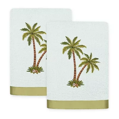 Linum Home Textiles Palmera 2-pc. Embellished Hand Towel