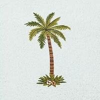 Linum Home Textiles Palmera 2-pc. Embellished Fingertip Towel