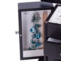 Mele and Co Kennedy Java-Finsh Jewelry Box