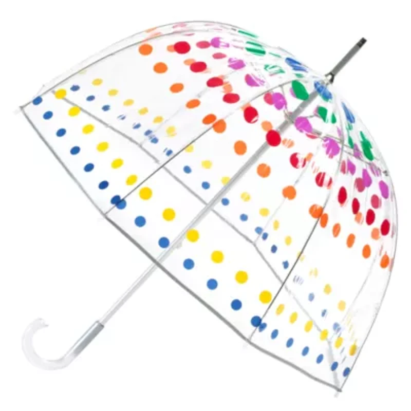 totes® Signature Clear Bubble Umbrella
