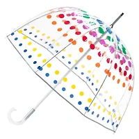 totes® Signature Clear Bubble Umbrella