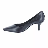 Easy Street Chiffon Womens Pointed Stiletto Heel Pumps