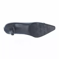 Easy Street Chiffon Womens Pointed Stiletto Heel Pumps
