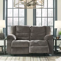 Signature Design by Ashley® Henderson Pad-Arm Reclining Loveseat