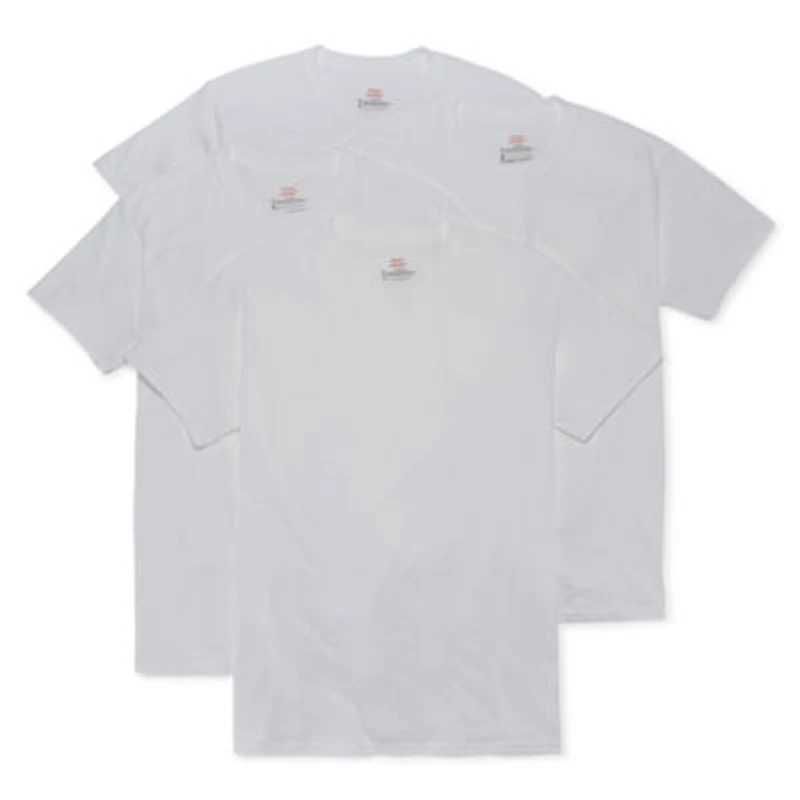 Hanes Fresh Iq Comfort Soft Mens Short Sleeve Crew Neck T-Shirt