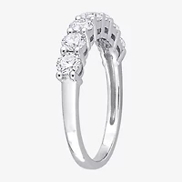 Womens 1 CT. T.W. Lab Created White Moissanite 10K Gold Eternity Band