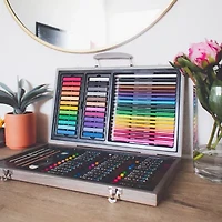 Art 101 Drawing, Sketching, and Doodling 111 Piece Wood Art Set