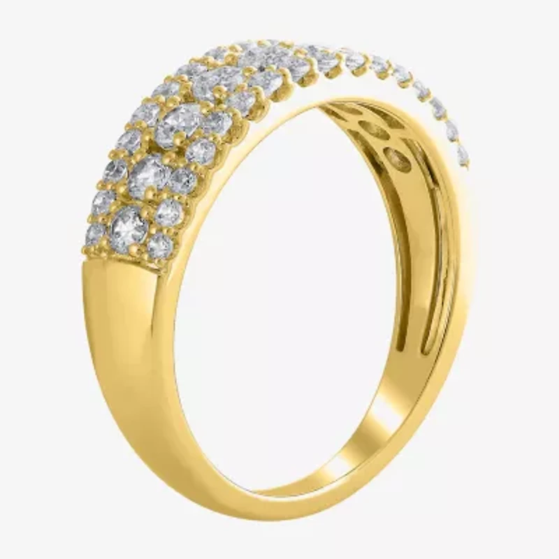 1 CT.T.W. Natural Diamond 14K Gold Anniversary Band
