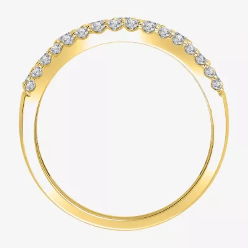 1 CT.T.W. Natural Diamond 14K Gold Anniversary Band