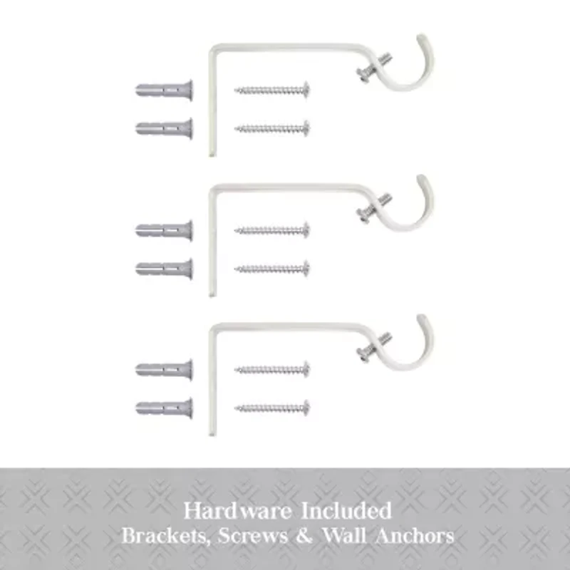 Kenney Designer Collection™ Ariel 3/4 IN Adjustable Curtain Rod