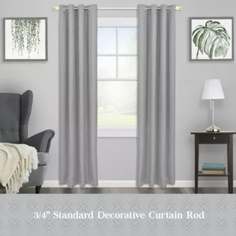 Kenney Designer Collection™ Ariel 3/4 IN Adjustable Curtain Rod