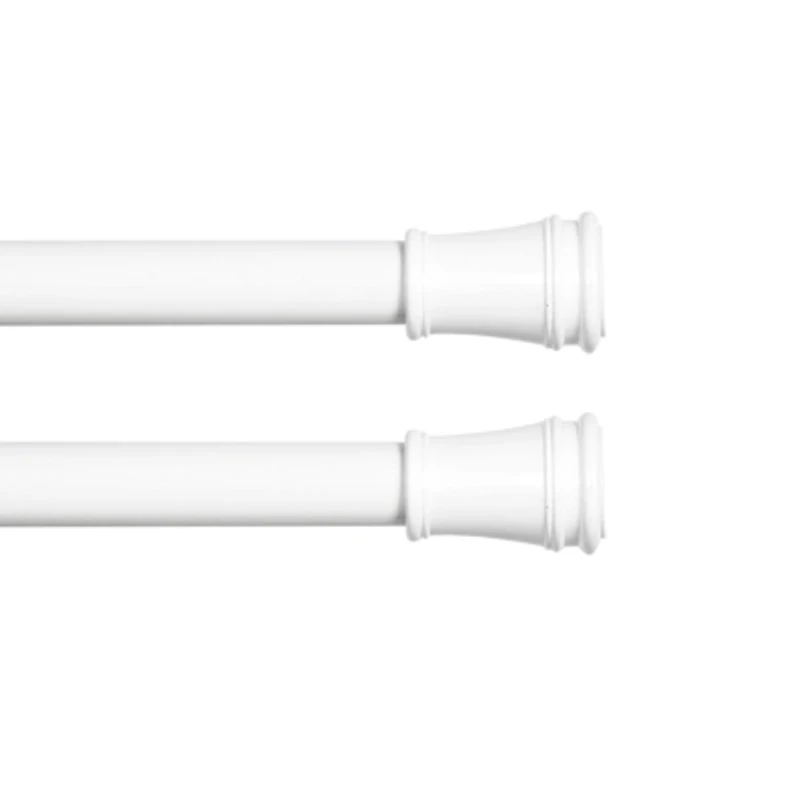 Kenney Easy Install Collection™ Fast Fit™ No Tools Rogers 2-Pack 5/8 Tension Curtain Rod