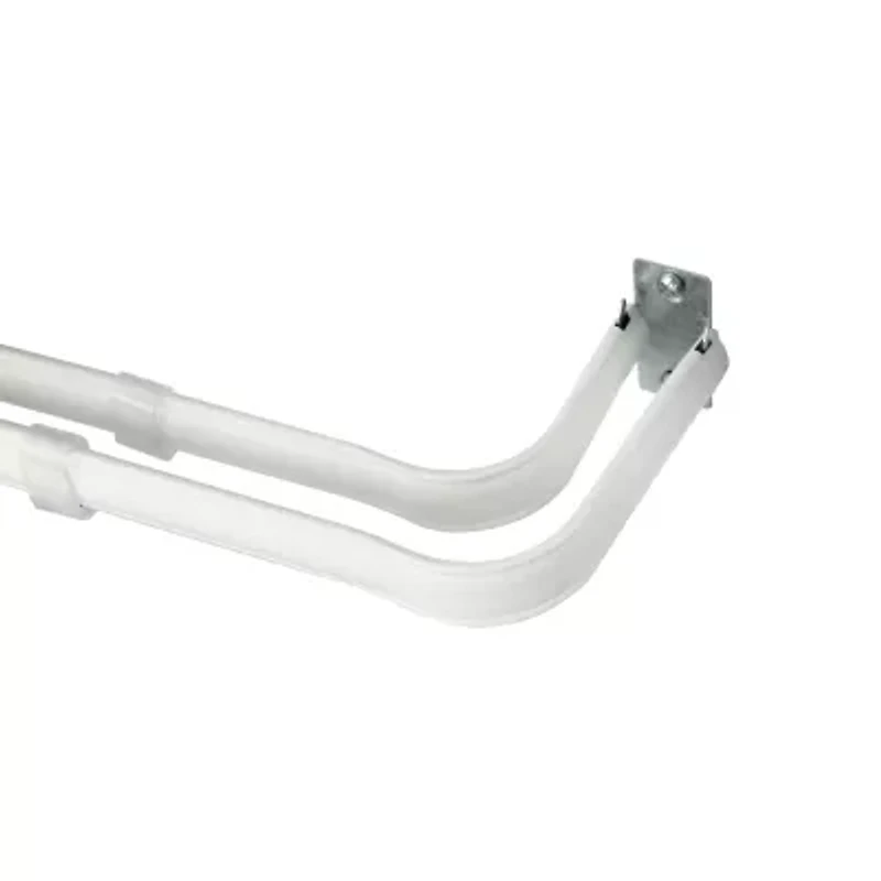 Kenney Superior Hold Premium Lockseam Double Curtain Rod