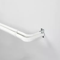 Kenney Superior Hold Premium Lockseam Double Curtain Rod