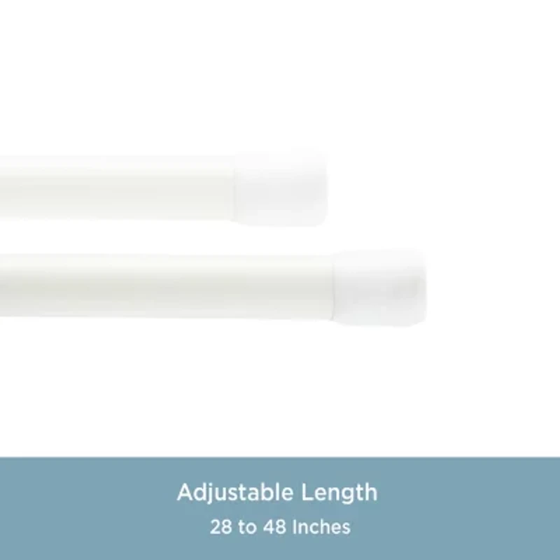Kenney Carlisle Spring 5/8 Tension Curtain Rod