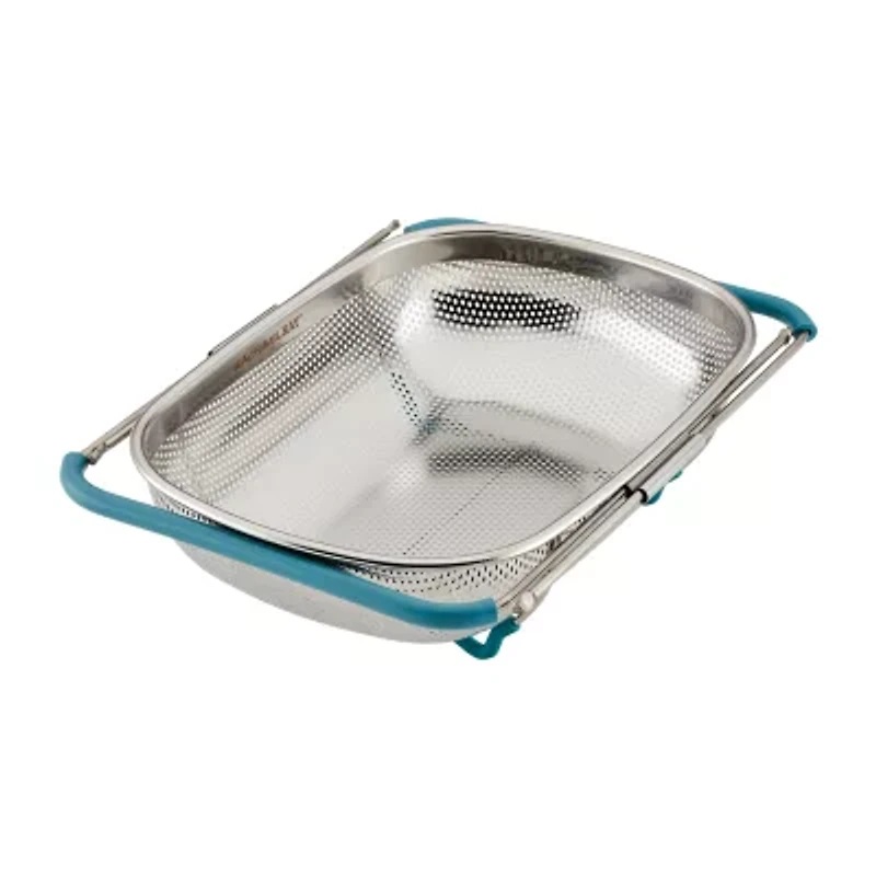 Rachael Ray Over the Sink Colander with Handles
