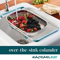 Rachael Ray Over the Sink Colander with Handles