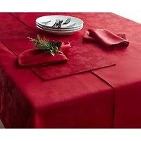 Homewear Holiday Red Jacquard Table Runner