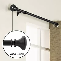 Deco Window Trumpet 1 IN Adjustable Curtain Rod