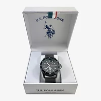 U.S. Polo Assn. Mens Silver Tone Bracelet Watch Usc80734jc