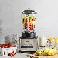 Cooks 48-oz. Glass Jar Stainless Steel Blender