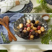 Design Imports Stainless Steel 12" Vegetable Steamer