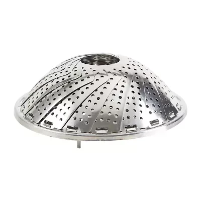 Design Imports Stainless Steel 12" Vegetable Steamer