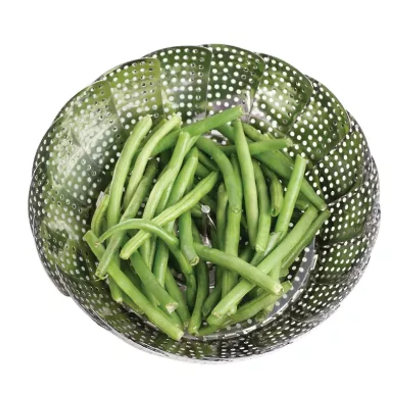 Design Imports Stainless Steel 12" Vegetable Steamer