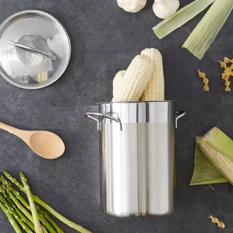 Design Imports Stainless Steel Asparagus Steamer